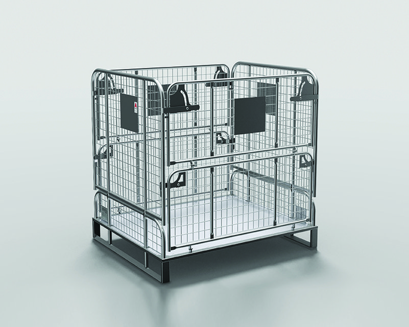 Alcomij – leaflet L-W-EN-008-0519 – Foldable stacking crates (V1.14) – cover photo Alcomij – leaflet L-W-EN-008-0519 – Foldable stacking crates (V1.14) – cover photo