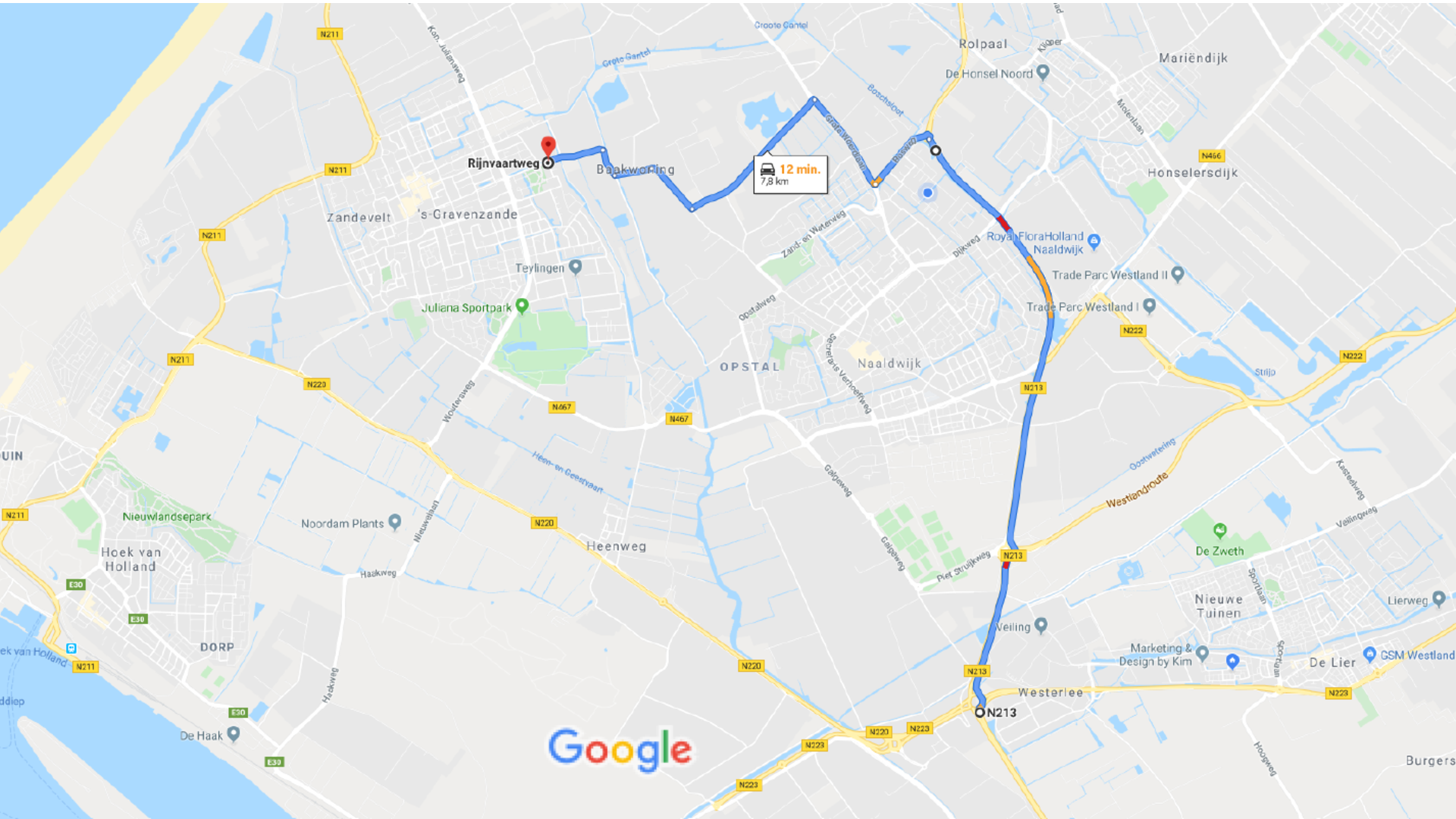 omleiding asfalteringswerkzaamheden Omleidingsroute week 47 en 48